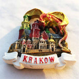 Dragon Krakow Poland Fridge Magnet 3D Resin