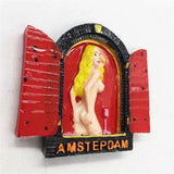 Sexy Shop Amsterdam Holland Netherlands Fridge Magnet 3D Resin