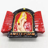 Sexy Shop Amsterdam Holland Netherlands Fridge Magnet 3D Resin