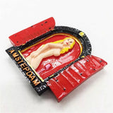 Sexy Shop Amsterdam Holland Netherlands Fridge Magnet 3D Resin