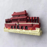 Beijing Tiananmen China Fridge Magnet 3D Resin