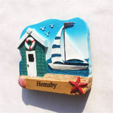 Hemsby England UK Fridge Magnet 3D Resin