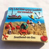 Southend-on-Sea England UK Fridge Magnet 3D Resin