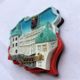 Szczecin Poland Fridge Magnet 3D Resin