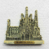 Barcelona Sagrada Familia Spain Fridge Magnet 3D Resin