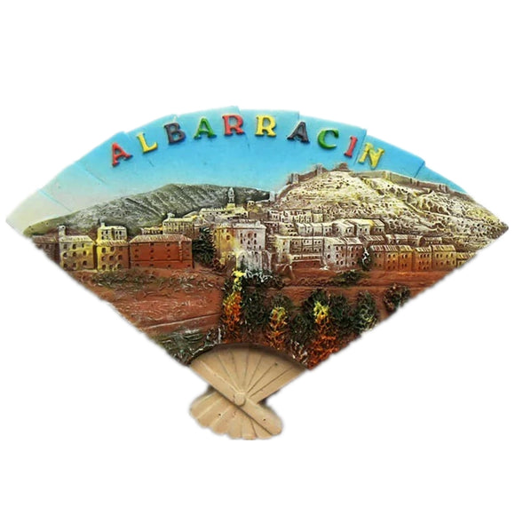 Albarracin Spain Fridge Magnet 3D Resin