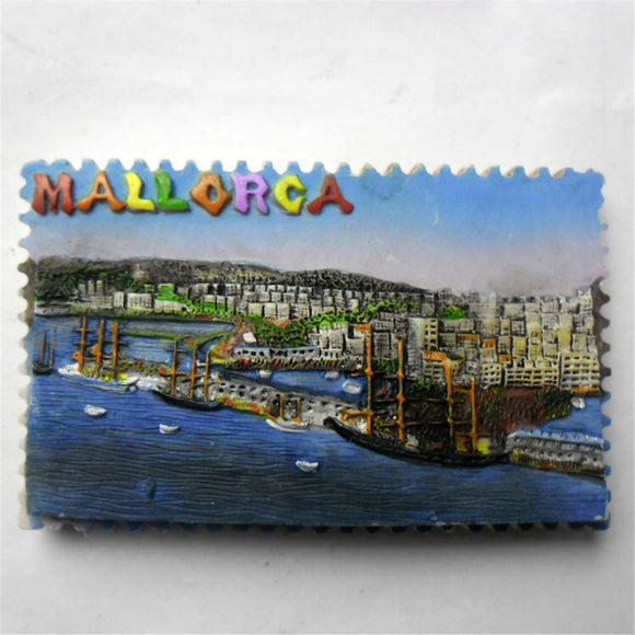 Mallorca Spain Fridge Magnet 3D Resin