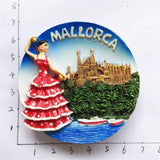 Mallorca Spain Fridge Magnet 3D Resin