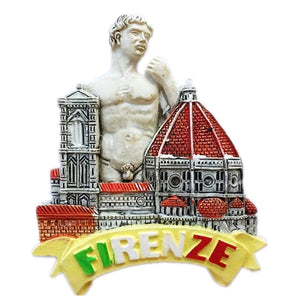 Florence Italy Fridge Magnet 3D Resin