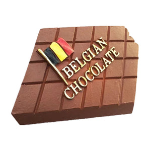 Chocolate Belgium Fridge Magnet 3D Resin