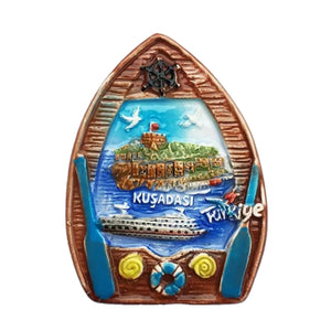 Kusadasi Turkey Fridge Magnet 3D Resin