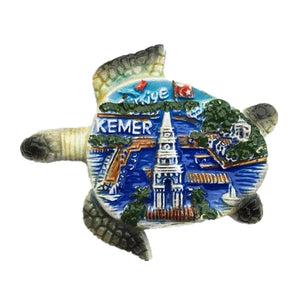 Kemer Turkey Fridge Magnet 3D Resin