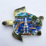 Kemer Turkey Fridge Magnet 3D Resin