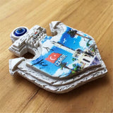 Izmir Turkey Fridge Magnet 3D Resin