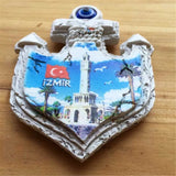 Izmir Turkey Fridge Magnet 3D Resin