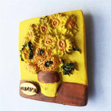 Van Gogh Painting Holland Netherlands Fridge Magnet 3D Resin