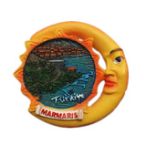 Marmaris Turkey Fridge Magnet 3D Resin