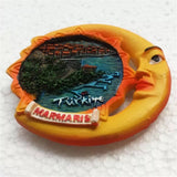 Marmaris Turkey Fridge Magnet 3D Resin