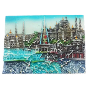 Istanbul Turkey Fridge Magnet 3D Resin