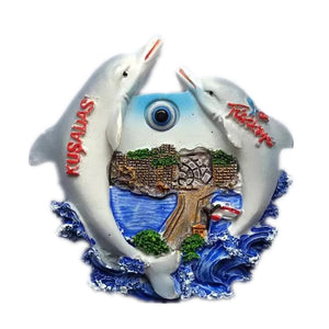 Kusadas Turkey Fridge Magnet 3D Resin