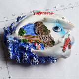 Kusadas Turkey Fridge Magnet 3D Resin