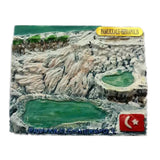 Denizli Pamukkale Turkey Fridge Magnet 3D Resin