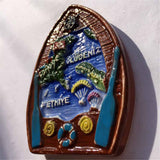 Fethiye Turkey Fridge Magnet 3D Resin