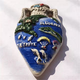 Fethiye Turkey Fridge Magnet 3D Resin