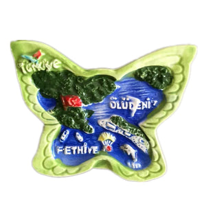 Fethiye Turkey Fridge Magnet 3D Resin