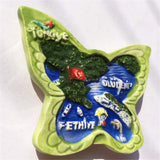 Fethiye Turkey Fridge Magnet 3D Resin