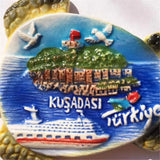 Kusadasi Turkey Fridge Magnet 3D Resin