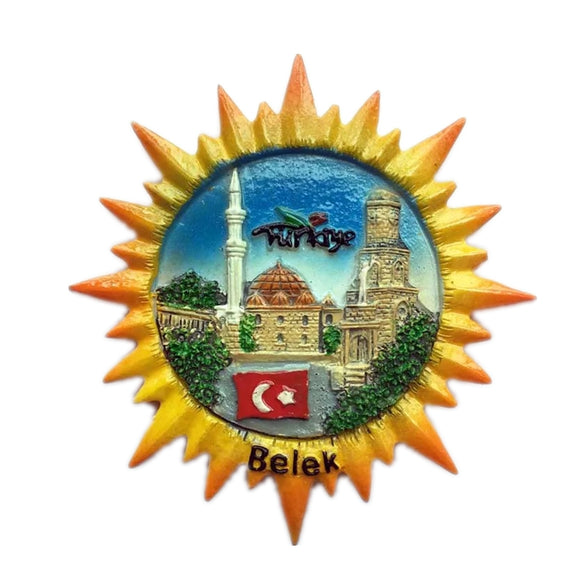 Belek Turkey Fridge Magnet 3D Resin