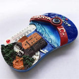 Alanya Turkey Fridge Magnet 3D Resin