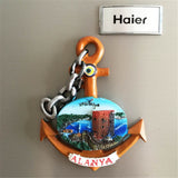 Alanya Turkey Fridge Magnet 3D Resin