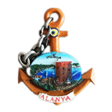 Alanya Turkey Fridge Magnet 3D Resin