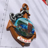 Alanya Turkey Fridge Magnet 3D Resin