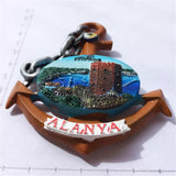 Alanya Turkey Fridge Magnet 3D Resin