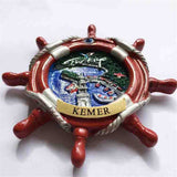 Kemer Turkey Fridge Magnet 3D Resin