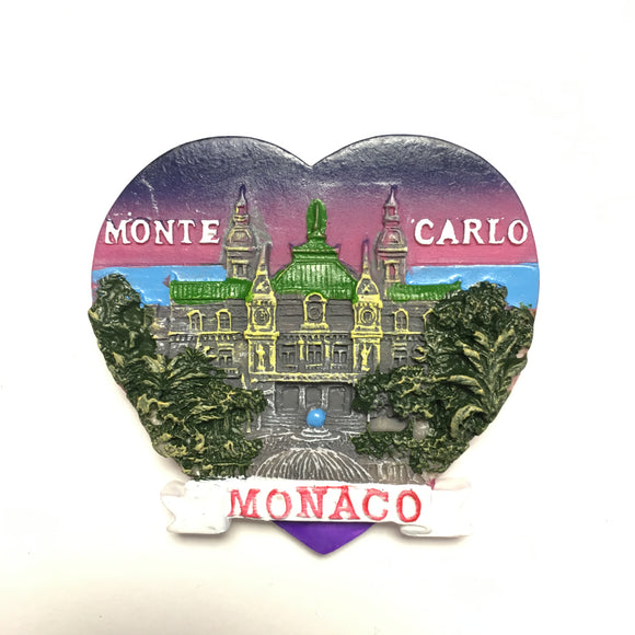 Estonia Monaco Fridge Magnet 3D Resin