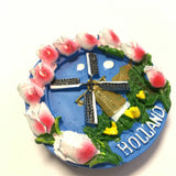 Windmill Holland Netherlands Fridge Magnet 3D Resin