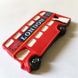 Red Bus London England UK Fridge Magnet 3D Resin