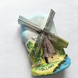 Windmill Holland Netherlands Fridge Magnet 3D Resin