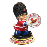 Copenhagen Denmark Fridge Magnet 3D Resin