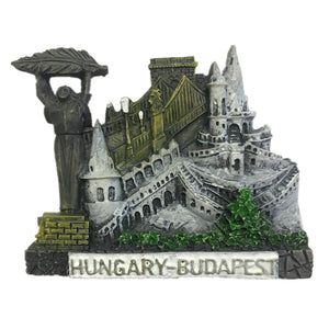 Budapest Hungary Fridge Magnet 3D Resin