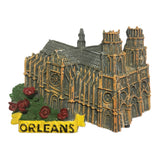 Orleans Cathedral France Fridge Magnet 3D Resin