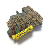 Orleans Cathedral France Fridge Magnet 3D Resin