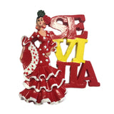 Sevilla Dancing Girl Spain Fridge Magnet 3D Resin