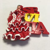 Sevilla Dancing Girl Spain Fridge Magnet 3D Resin