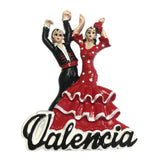 Valencia Dancing Couple Spain Fridge Magnet 3D Resin