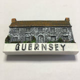 Guernsey England UK Fridge Magnet 3D Resin